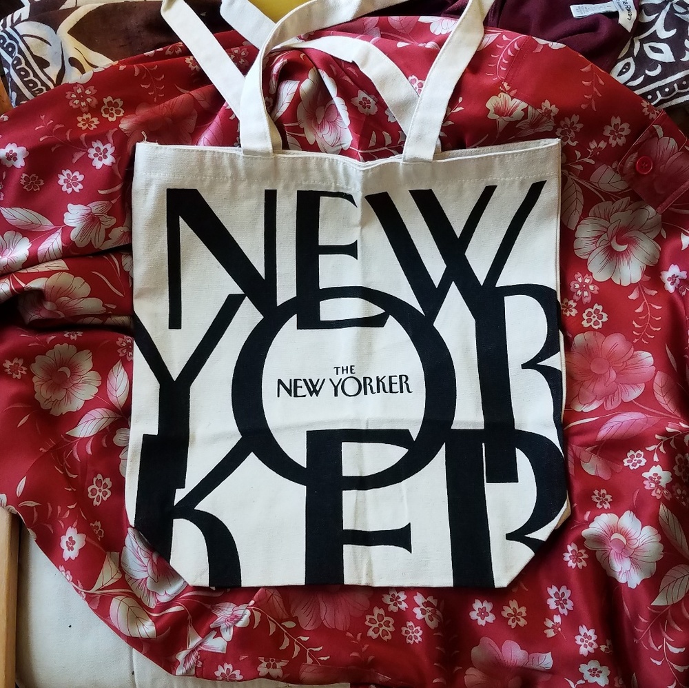 The New Yorker Canvas Tote